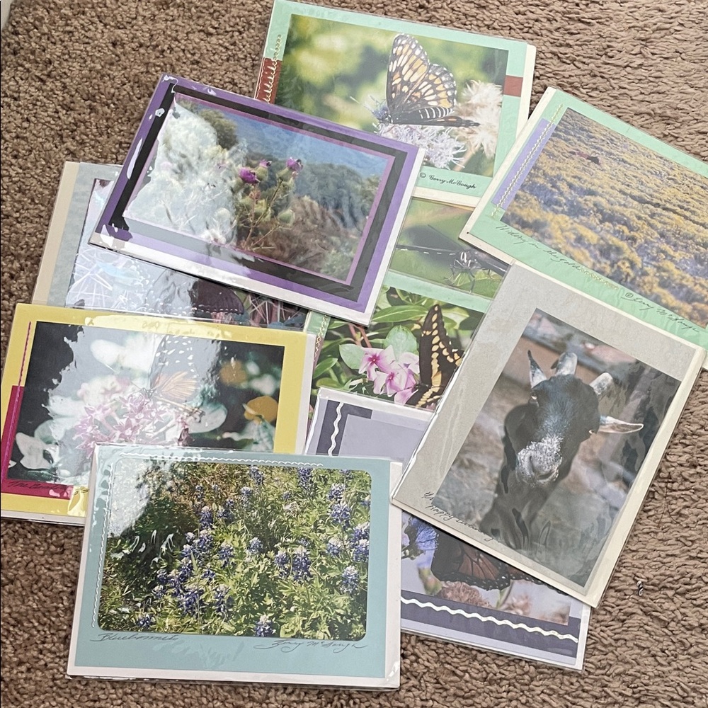 10‎ Handmade Photo Cards